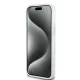 DKNY чехол для iPhone 15 / 14 / 13 Liquid Glitter Multilogo, белый