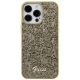 Чехол Guess для iPhone 15 Pro Max Disco Metal Script, золотой