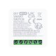 Умное WiFi реле GreenBlue GB739, Tuya/Smart Life, 16A, белое