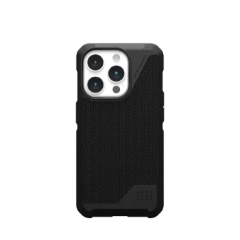 Apple iPhone 15 Pro 6.1'' UAG Metropolis Lt Magsafe Hard Case Cover, Kevlar Black