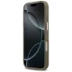 Чехол Guess Grained Big 4G Classic Logo для iPhone 17 Pro — коричневый