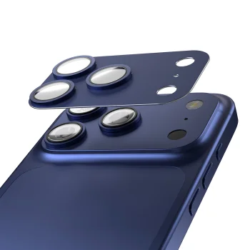 Etteri kameras aizsargstikls iPhone 17 Pro, zils