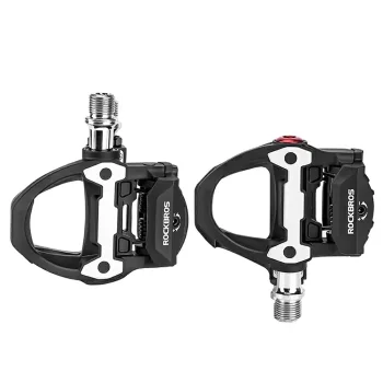 Rockbros P602 velosipēda pedāļi ar SPD-SL sistēmu, melni