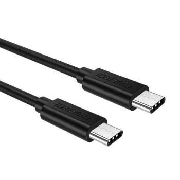Choetech USB-C uz USB-C kabelis 3m, PD 20W, melns