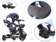 Bērnu Trīsriteņu Ratiņi Ritenis TRIKE FIX LITE, Zils | Kids Baby Bike Tricycle Stroller Buggy