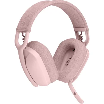 Logitech Zone Vibe 100 bezvadu austiņas, Rose