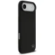 Кожаный чехол Mercedes Large Laurel Leave MagSafe для iPhone Air Черный