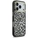 Guess Leopard Glitter MagSafe MagCase iPhone 17 Pro telefonam – melns ar leopardu mirdzumu | Phone Case Cover