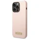 Чехол Guess для iPhone 14 Pro Max GUHMP14XSBPLP розовый