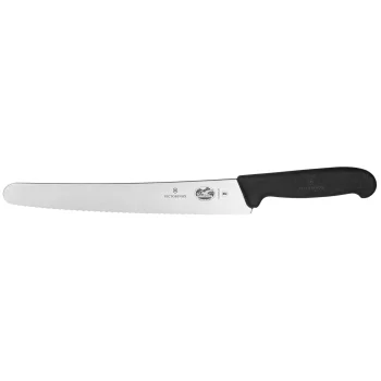 Konditorejas nazis Victorinox Fibrox 26 cm, ar viļņotu asmeni
