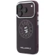 Чехол Karl Lagerfeld Point & Choupette Sketch MagSafe для iPhone 18 Pro / 17 Pro, бордовый