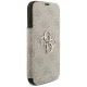 Guess Book 4G Metal Logo atverams vāciņš iPhone 18 Pro / 17 Pro, rozā