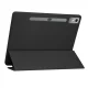 Lenovo Tab P12 12.7\'\' ( TB-370 ) Trifold Tech-Protect SmartCase Protective Cover Case, Black | Planšetes Vāciņš...