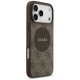 Guess iPhone 17 Pro Max Case 4G Circle Classic Logo MagSafe, Brown