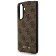Guess HC PU 4G Classic Case for Samsung Galaxy A36, Brown
