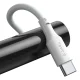 Baseus 2x set USB Typ C Cable Fast Charging PD and QC 40W 5A 1,5m, White | Провод для Зарядки...