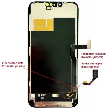 Дисплей для iPhone 13 Pro Max, LTPO Soft OLED, 120 Гц