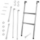 Universālas divpakāpju metāla kāpnes batutam 86 cm