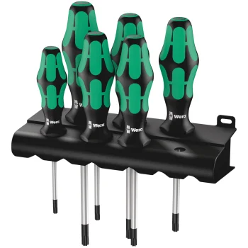 Набор отверток Wera 367/6 с подставкой, Torx, 6 предметов