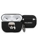 Karl Lagerfeld Silicone Ikonik Case for AirPods Pro, Black