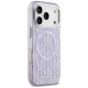 Karl Lagerfeld IML KL Monogram MagSafe vāciņš iPhone 17 Pro Max violetā krāsā