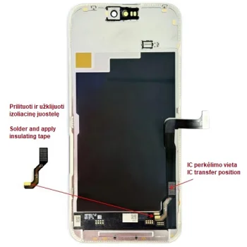 Дисплей для iPhone 15 Pro Max, LTPO Soft OLED, 120Hz