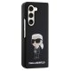 Karl Lagerfeld Samsung Galaxy Z Fold5 vāciņš Silicone Ikonik, melns