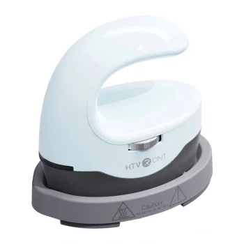 Мини-термопресс HTVRONT HPM02 Mini4 150W, светло-голубой