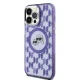 Karl Lagerfeld iPhone 15 Pro vāciņš IML Monogram Karl & Choupette MagSafe, violets