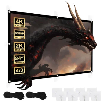 Проекционный экран Maclean MC-166, 86", 175x131 см, 4:3