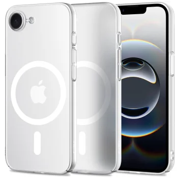 Tech-Protect MagSlim MagSafe vāciņš iPhone 16e / 17e, Matte Ice