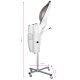 Professional Hair Steamer with Active Ozone Gabbiano, White
