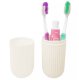 Toothbrush And Toothpaste Case, White