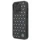 Mercedes iPhone 13 / 13 Pro vāciņš Silver Stars Pattern, melns