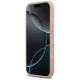 Чехол Guess Rhinestone Triangle Logo для iPhone 17 Pro - Розовый