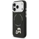 Чехол Karl Lagerfeld для iPhone 17 Pro MagSafe Karl&Choupette Heads, черный