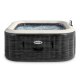Intex 28450NP PureSpa piepūšamais džakuzi 4 personām, 175x71 cm, pelēks