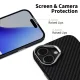 Tech-Protect Ion Carbon MagSafe vāciņš iPhone 17 - melns un sudraba | Phone Case Cover Black And Silver