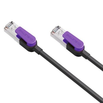 Cat8 S/STP Tīkla Kabelis 2m Melns 40Gbps