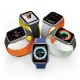 Магнитный ремешок для Apple Watch 41 / 40 / 38 мм Dux Ducis LD Version, черно-желтый