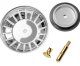 Steel Kitchen Sink Strainer Plug 77 mm, Silver