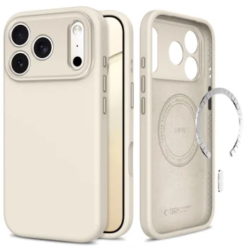 Чехол Tech-Protect Uniq MagSafe CC для iPhone 18 Pro Max / 17 Pro Max, титановый