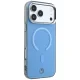 Чехол Mercedes для iPhone 18 Pro Max / 17 Pro Max Double Layer MagSafe, синий
