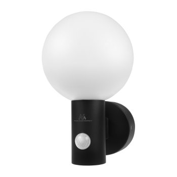 Фасадный LED светильник Maclean MCE515 B с датчиком движения, 15W, 1600lm, IP65,...