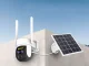 Уличная 4G SIM солнечная IP-камера с датчиком движения и 10x зумом,...