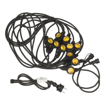 Садовая гирлянда Maclean MCE410, 10 м, 10x E27, IP44
