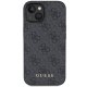 Apple iPhone 15 6.1\'\' Guess 4G Metal Gold Logo Case Cover, Grey | Telefona Maciņš Vāks Apvalks Bampers