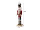 Wooden Nutcracker Soldier Figure, 50 cm, Christmas Decor