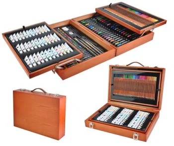 Малярный Набор в Чемодане 174 шт. | Artist's Painting Accessories Set in Chemodan 174 gb.