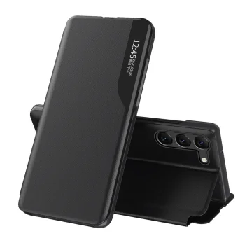Hurtel Xiaomi POCO C65 / Redmi 13C Wallet Case Eco Leather View Case, Black